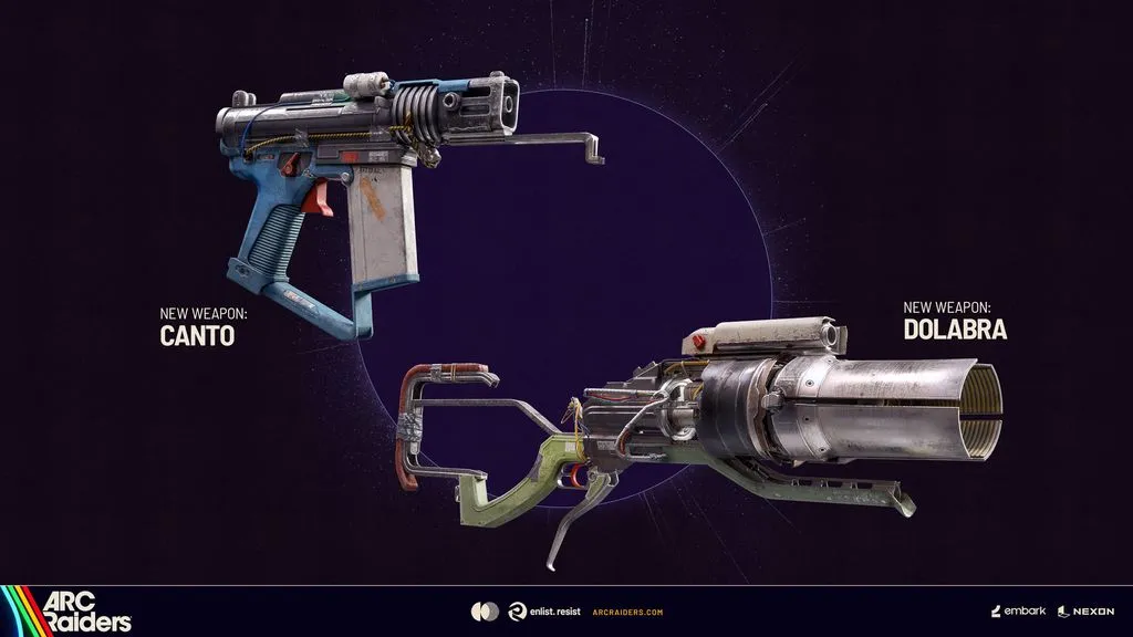 Kanto SMG and Dolabra Energy Shotgun