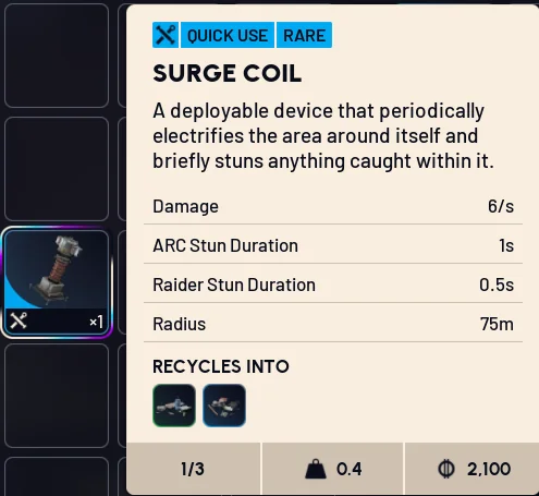 Surge Coil